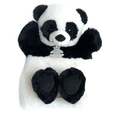 Marionnette à Main Panda Noir et blanc - 25 cm