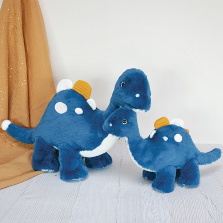 Peluche dinosaure bleu - Histoire d'ours