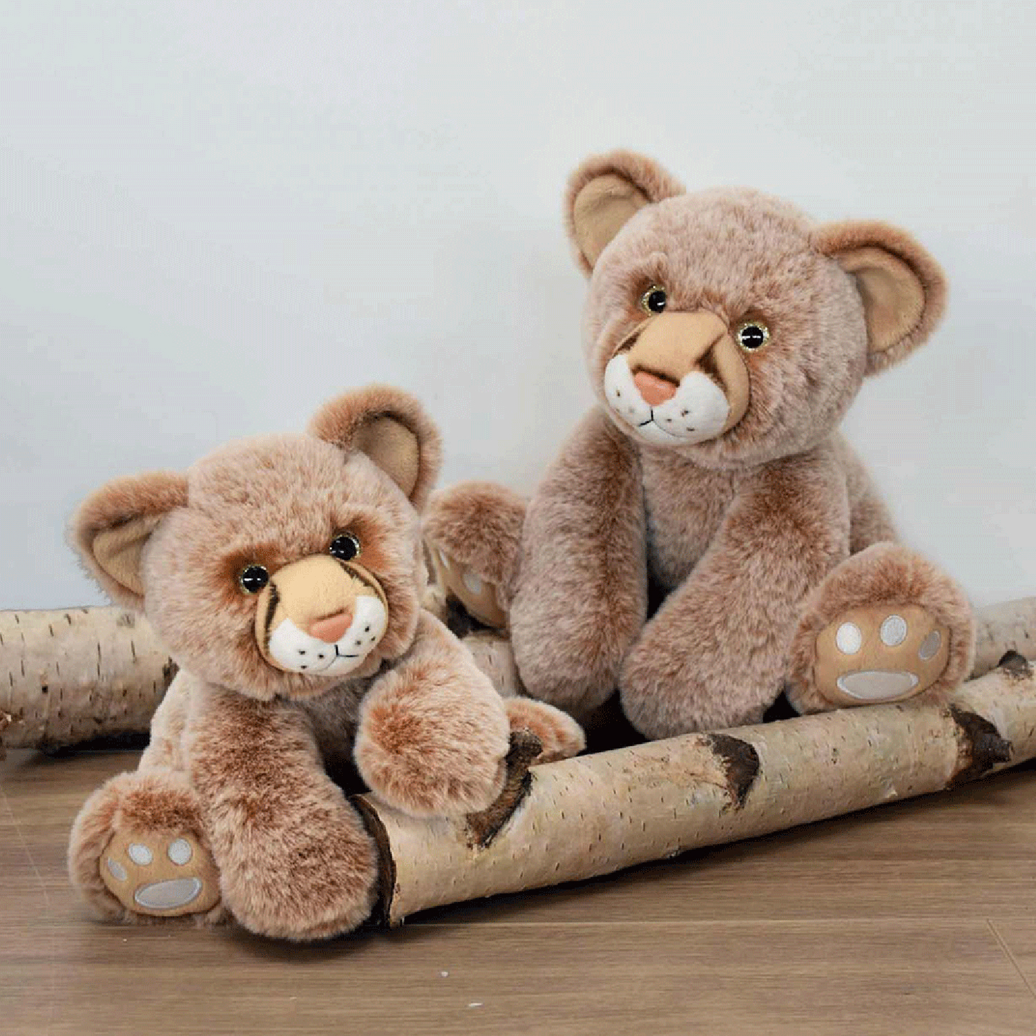 Histoire D Ours Peluche Bebe Lion Marron 18 Cm
